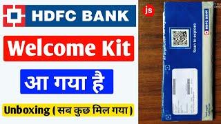 HDFC BANK WELCOME KIT UNBOXING - By Jatin Saini