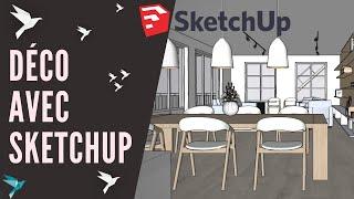 Faire de la décoration avec Sketchup en HD!