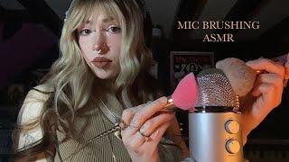 Mic Brushing & Camera Brushing ASMR | Visual Triggers, Whispering