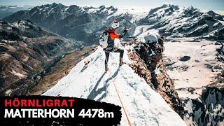 Matterhorn 4478m - HÖRNLIGRAT //  In one day from valley to the summit - FULL DOCUMENTARY