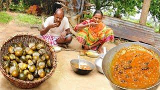 how santali tribe people clean KING SNAIL and cooking for their lunch menu || rural village India