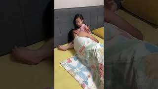 My Daughter Put Her Dad To Sleep #funny #baby #cute #cutebaby #comedy #babycute #laugh #funnyvideos