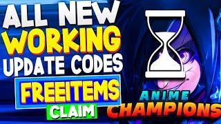 *NEW* ALL WORKING UPDATE CODES FOR ANIME CHAMPIONS SIMULATOR CODES! ROBLOX