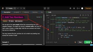 LeetCode 2: Add Two Numbers Problem Explained | Complete Guide to LeetCode Solutions