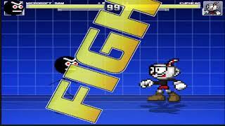 MUGEN (RhylanIsDone Edition) #172: Microsoft Sam vs Cuphead