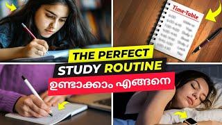 ഈ രീതിയിൽ timetable ഉണ്ടാക്കിനോക്കൂ effective |how to create a perfect study routine #studyroutine