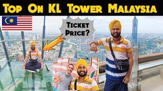 KL Tower  Sky Deck  Full Tour | Menara Kuala Lumpur Tower Malaysia| KL Tower Ticket Price |City view