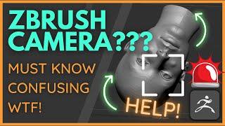 ZBrush - Camera Controls and Practice (How to Master)