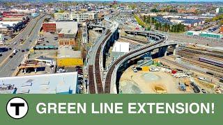 MBTA GLX! May 2021 Green Line Extension Construction Update!