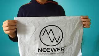 Neewer Greenscreen FROM AMAZON!! Set up and Review Bonus: unboxing - TalkNTech