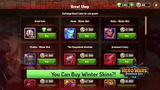 Dante, Rufus, and Chabba Brawl Shop, BEST ITEMS to Buy — Hero Wars: Dominion Era