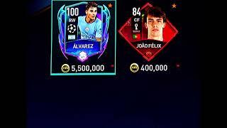 Alvarez VS Joao Felix All Fifa Mobile Cards