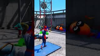 GTA 5 SPIDERMAN EPIC MOMENTS | GTA V CRAZY MOMENTS WITH 4K COMPILATIONS ( Euphoria Ragdolls ) eps