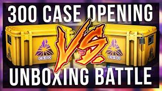 CS:GO INSANE 300 CASE OPENING BATTLE (ft. Haix)