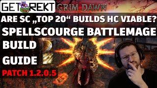 Grim Dawn Build Highlight - Spellscourge Battlemage - SC "TOP 20"