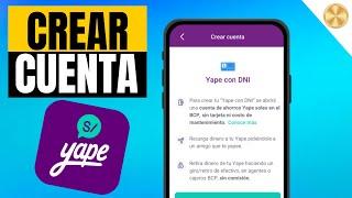 Como CREAR UNA CUENTA de YAPE sin TARJETA | Facil y Rapido |