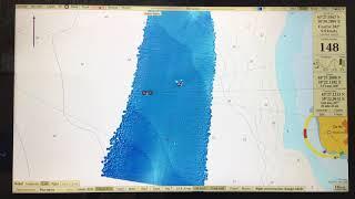 Olex - Atec Multibeam Map of an Airplane - plus Hardness