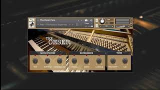 The Oeser Kontakt piano library for the free Kontakt Player, NKS Ready!