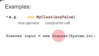 Java Basics - Constructors