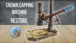 Restoring An Old Crown Capping Machine