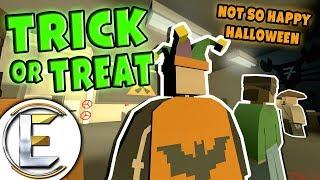 Not So Happy Halloween - Unturned Roleplay Trick Or Treat (I Dared My Friends To Go In)