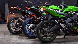 CEK SOUND EARGASM ZX25R WITH 3 EXHAUST | R9 - GP M2, AKRAPOVIC AND LAST AUSTIN RACING V3