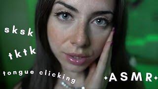 ASMR| INTENSE TKTK, SKSK, TONGUE CLICKING, CHUCKO