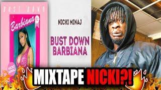 Mixtape Nicki Is BacK? | NICKI MINAJ "Bust Down Barbiana" (OFFICIAL AUDIO) REACTION!