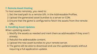 Here is a detailed explanation of Addressable Assets in Unity