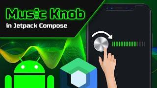 How to Make a Draggable Music Knob in Jetpack Compose - Android Studio Tutorial