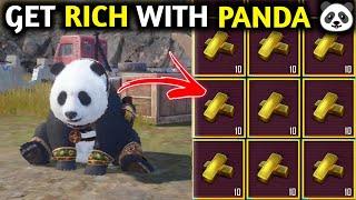 GET RICH WITH PANDA  PANDA LOCATION IN METRO ROYALE  PUBG METRO ROYALE CHAPTER 24