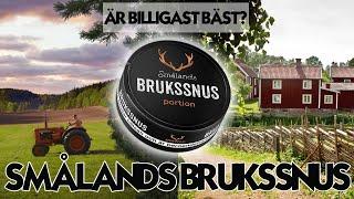 Vi testar snus - Brukssnus (Småland?)