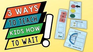 Evidence Based Strategies for Teaching Autistic Children How to Wait