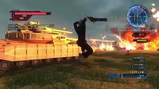 EDF 5 - TEST ALL WEAPONS Air Raider Artillery/Beacon Gunship - Earth Defense Force 5