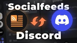 How to setup Socialfeeds bot Discord | Social media Feed in your Discord Server | #roduz #discord