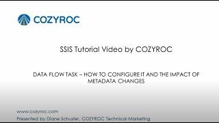 How to configure a Data flow task in SSIS. SSIS tutorial video by COZYROC.