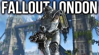Fallout London Gameplay Walkthrough Part 1 In 4K - 25 Minutes Of Gameplay (Fallout 4)