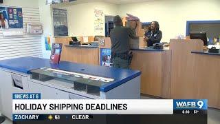 USPS holiday shipping deadlines