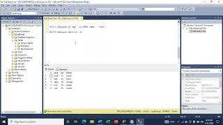 How to Create a table (Insert, Update, Delete) in Sql Server Management Studio 2012
