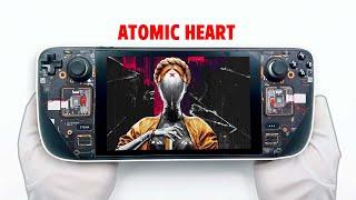 Steam Deck Gameplay - Atomic Heart  | FSR - 1080p - Windows 11