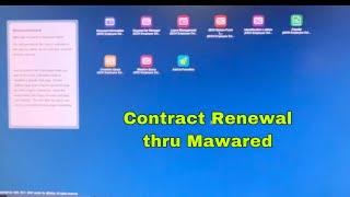 HOW TO RENEW CONTRACT THRU ERP/MAWARED | EASY STEPS
