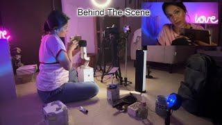 ASMR Behind-The-Scene video