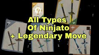 All types of Ninjato + New move | Shadow Fight 3