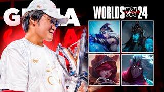 Everything GUMAYUSI did at WORLDS 2024 | Bot Diff  Highlights