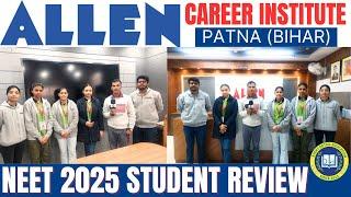 ALLEN Career Institute NEET Exam Preparation Review 2025 || Student Interview || NEET 2025 