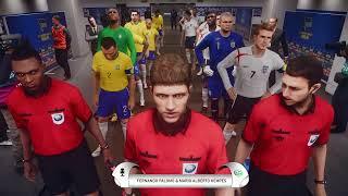 PES 2021 eFootball PES 6 Inglaterra x Brasil (Semifinal - Copa do Mundo 2006)