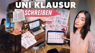 KLAUSUR SCHREIBEN + Meine Note! - 2 Tage bis zur Prüfung (VLOG) // JustSayEleanor