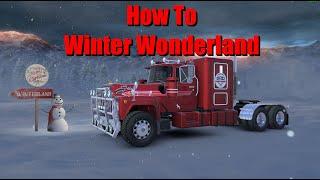 Winter Wonderland - How to Get Job American Truck Simulator