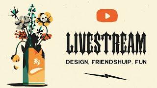  10k Livestream! Design & chill with me (and Justin)