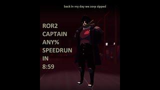 Risk of Rain 2 Captain Any% Speedrun in 8:59